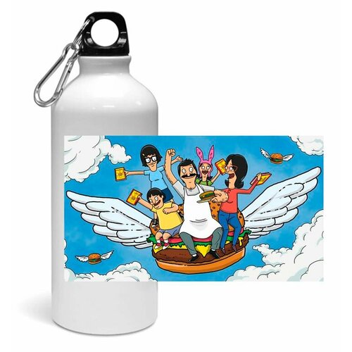 фото Спортивная бутылка bob"s burgers, закусочная боба №11 animashop