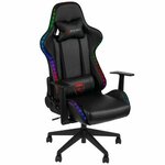 Кресло игровое Zombie GAME RGB черный - изображение