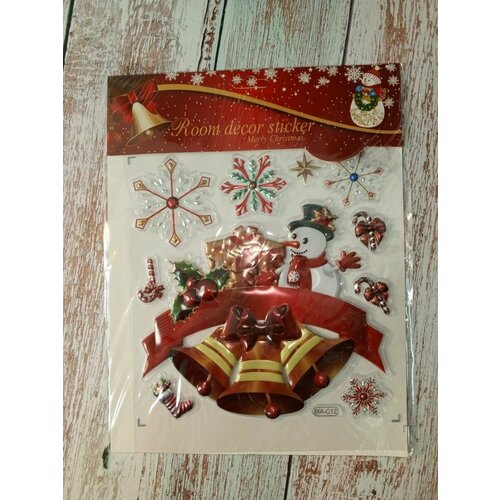 Новогодние наклейки