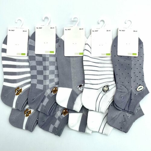 фото Носки , 5 пар, размер 36-41, мультиколор нет бренда