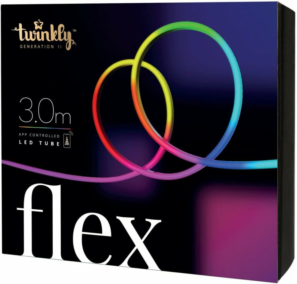 Умная гирлянда Twinkly Flex светодиодная 300 ламп 3 м