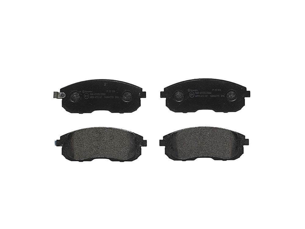 BREMBO p23126 (0252428016W / 029311 / 029314) колодки тормозные дисковые передн. Fiat (Фиат) sedici (fy_) 06 / 06-10