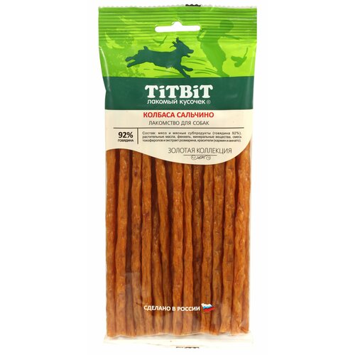 Лакомство для собак Titbit колбаса сальчино 120г