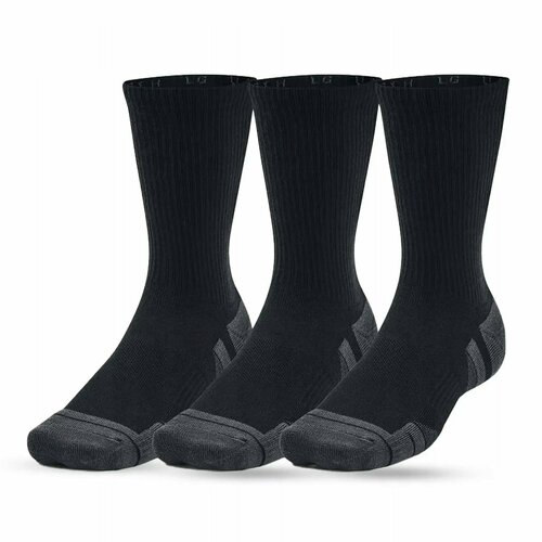 фото Носки under armour, 3 пары, размер 46-49, черный