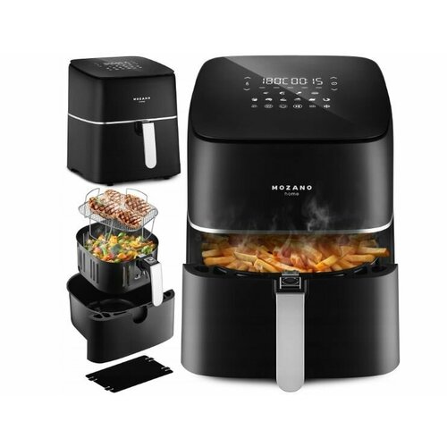 Аэрогриль Mozano Air Fry Master 1700 Вт, черный