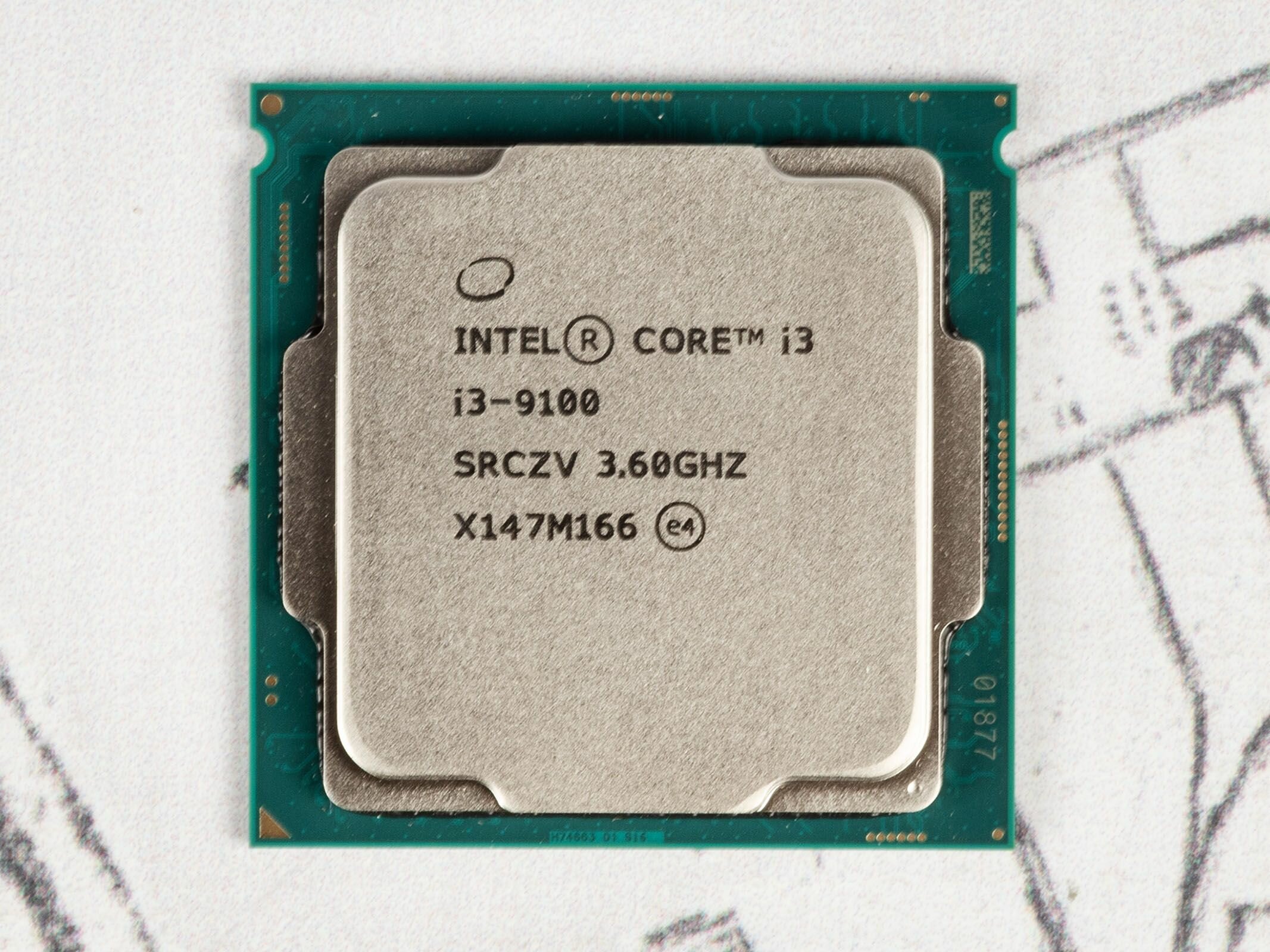 Процессор Intel Core i3-9100 LGA1151 v2 4 x 3600 МГц