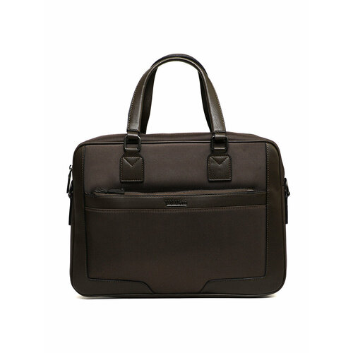 Портфель Vera Victoria Vito, фактура тиснение, коричневый