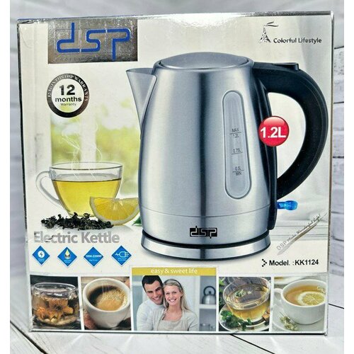 Электрический чайник DSP серебристый 209900₽