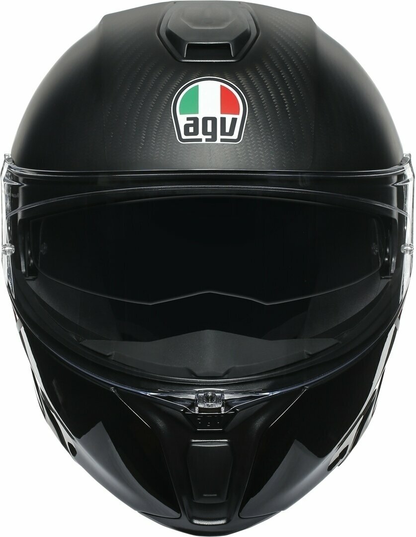 Шлем AGV SPORTMODULAR MULTI Layer Carbon/Red/White XS — фото 5
