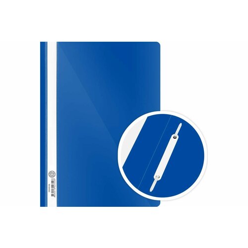 Папка-скоросшиватель DOLCE COSTO Эконом А4, синяя, 25 шт D00400-BL