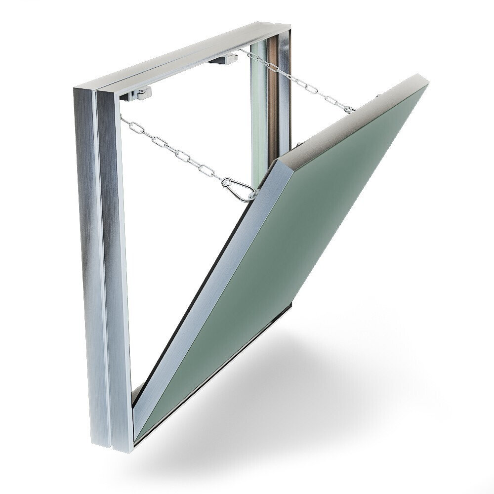 фото Ревизионный люк под плитку Хаммер Гиппократ-П 30х40 см