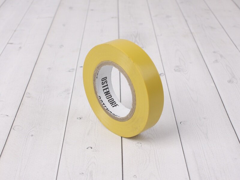 фото PitBikeClub Изолента OSTENDORF 15мм*20м желтая