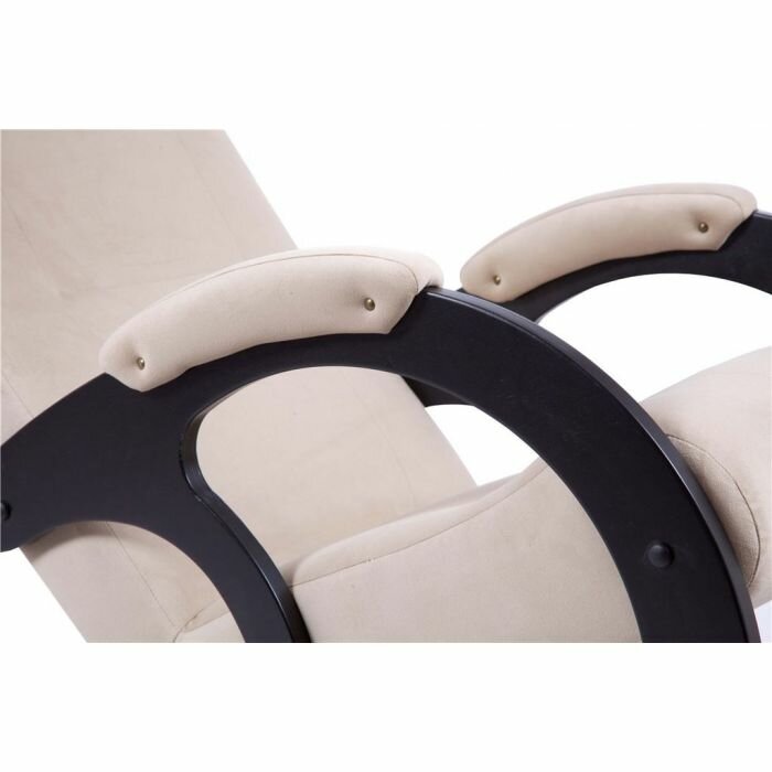 Кресло-качалка мод. 3 (Венге/ ткань V 18) — фото 1