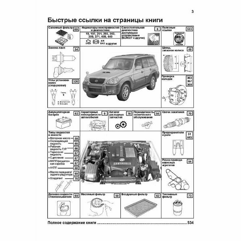 Hyundai Terracan. Модели 2001-2007 гг. Руководство по ремонту и техническому обслуживанию - фото №9