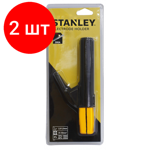 Комплект 2 штук, Электрододержатель STANLEY 300 A (88301)