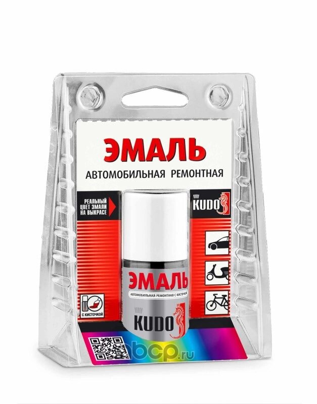 Эмаль автомобильная ремонтная с кисточкой динго мл KUDO KU-70610 Kudo арт. KU-70610