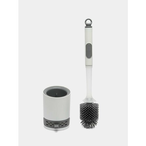 Ершик для туалета силиконовый с дозатором для жидкого средства 2099₽