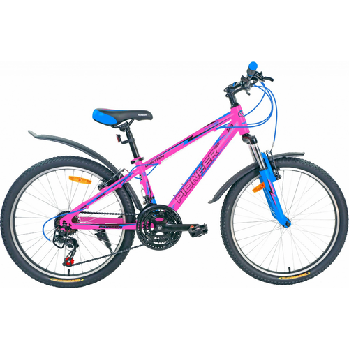 фото Велосипед pioneer captain 24"/12' pink-blue-black