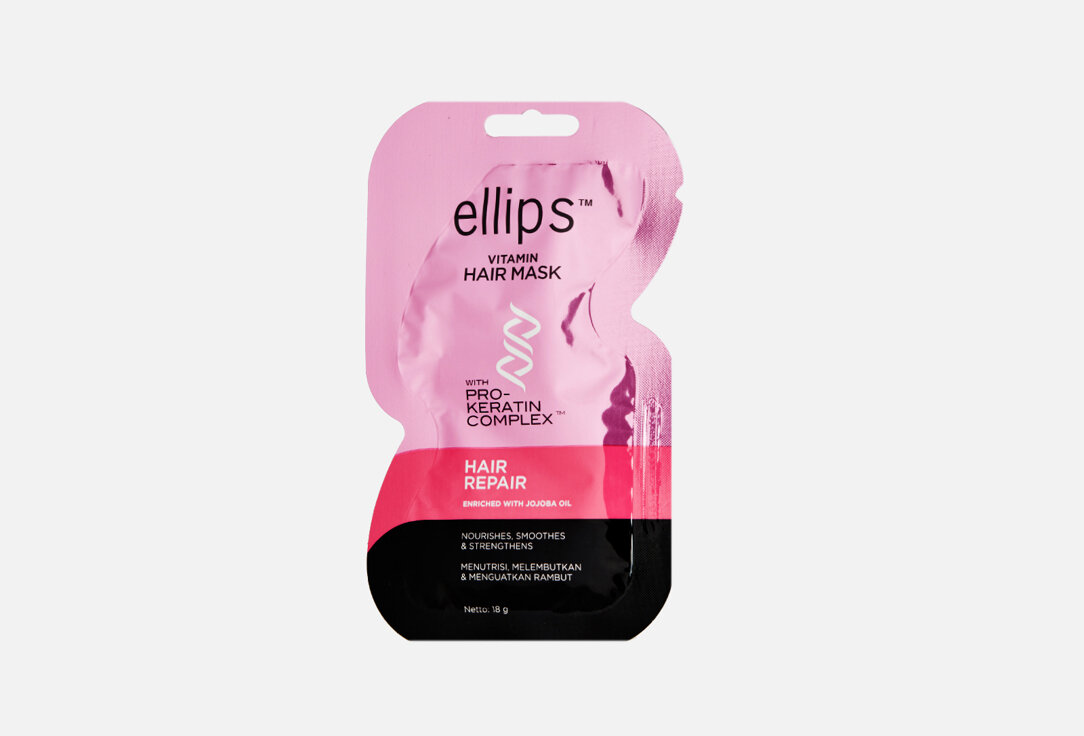 Маска для волос Ellips, Pro-Keratin Complex Hair Repair 18мл