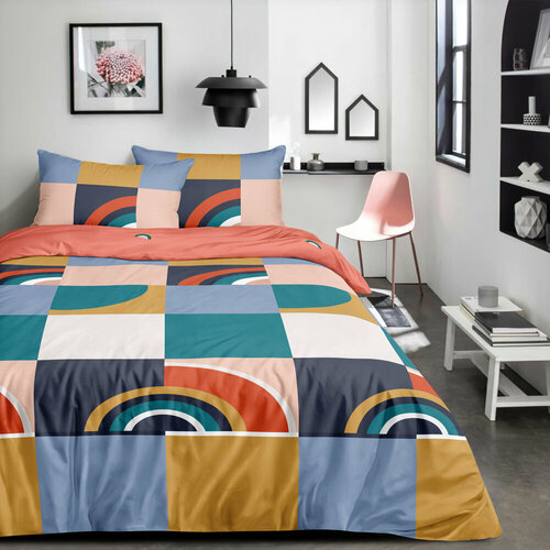 Постельное белье Buenas noches Сатин Lux 100 хлопок Libretto City 2-х спальный 91898 5797₽