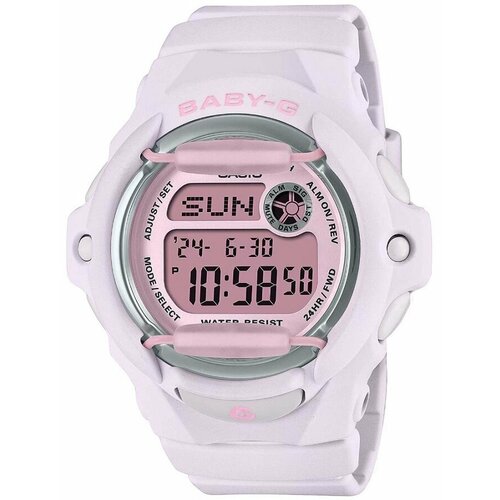 Наручные часы CASIO, розовый японские наручные часы casio baby g bg 169u 4b с хронографом