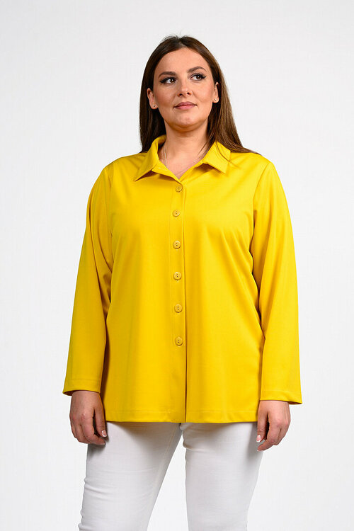 Пиджак SVESTA, размер 58, желтый