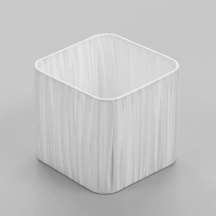 фото BayerLux Абажур "Лувр" белый Е14 14х14х13 см