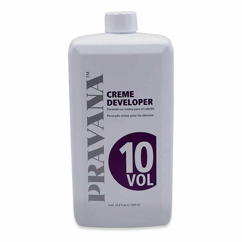 Проявитель крем для краски для волос профессиональный PRAVANA ChromaSilk Creme Developer 10 vol
