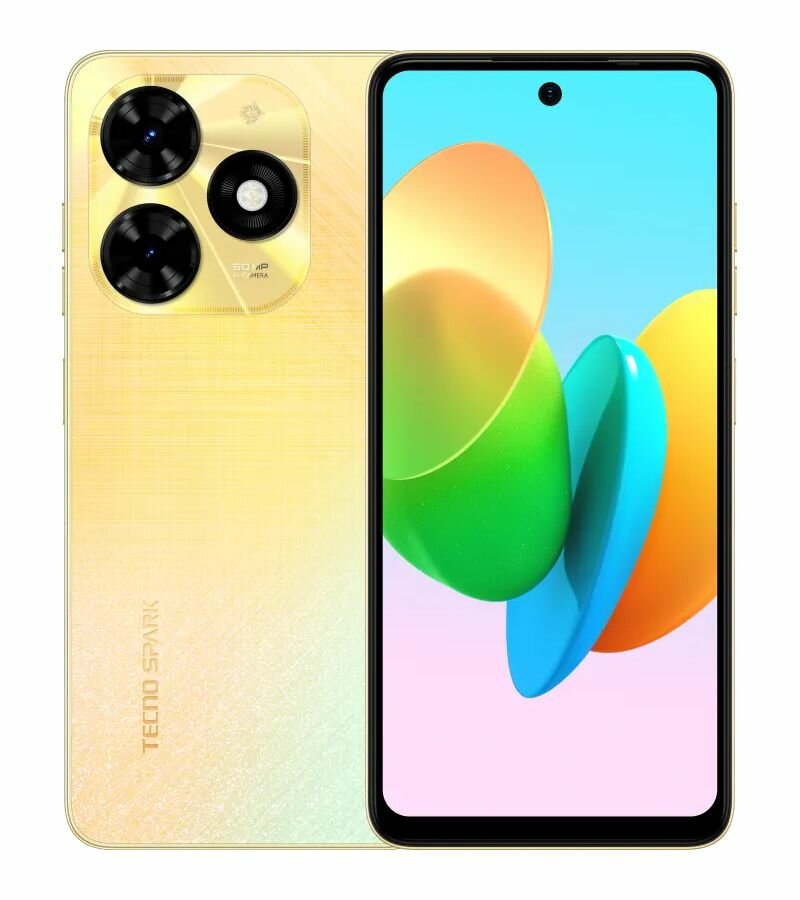 Смартфон Tecno Spark 20C 4/256Gb Alpenglow Gold