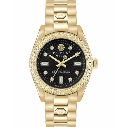 Наручные часы PHILIPP PLEIN Queen PWDAA0621, золотой, черный наручные часы philipp plein розовое золото
