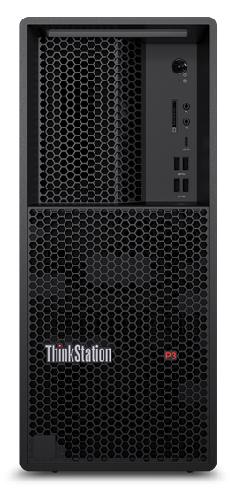 Рабочая станция Lenovo ThinkStation P3 Tower i7-13700, 32GB (2x16) DDR5, 1TB SSD M.2, NVIDIA RTX A2000 12GB, USB KB&Mouse (ENG), DOS, 1Y (30GUA117CW)