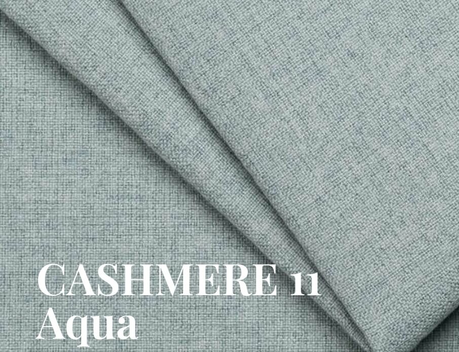 Мебельная Рогожка Cashmere голубая 11 Aqua — фото 1