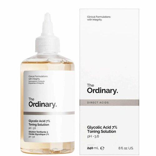 DECIEM The Ordinary Glycolic Acid 7% Toning Solution 240ml - Тоник для лица