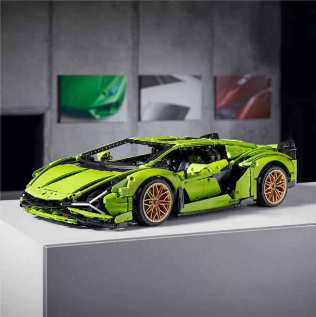 Конструктор Technic "Lamborghini Sian FKP 37" 3696 деталей — фото 1