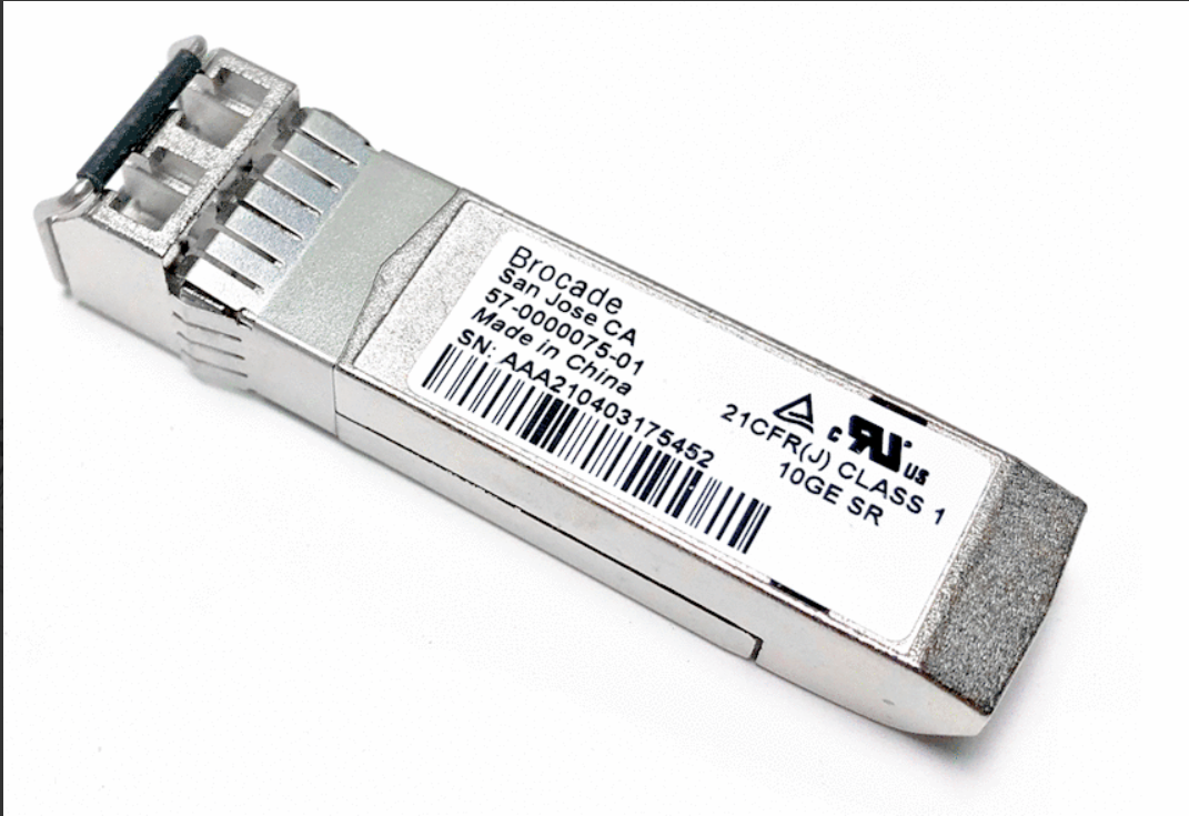 Трансивер Brocade 10G-SFPP-SR 10GB 10GBASE-SR SFP 57-0000075-01