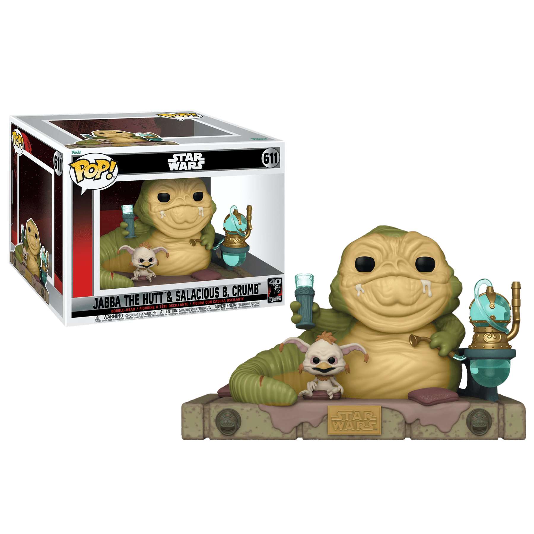 Фигурка Funko POP! Deluxe. Звездные войны: Джабба Хатт - фото №3