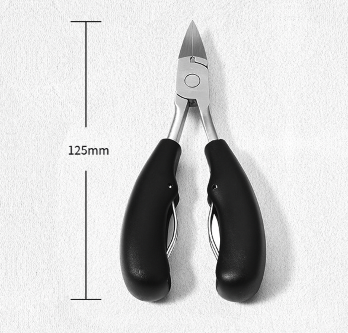 Педикюрный набор F-MAX 17 профессиональных предметов, корректор для выпрямления вросшего ногтя, черный
