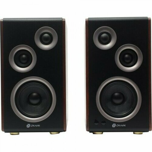 Колонки Oklick OK-117 BT 20 черный 80Вт беспроводные BT 1633000₽