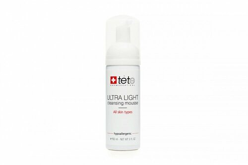 Ультра легкий Мусс для умывания (Ultra Light Cleansing Mousse), 75 мл | TETE