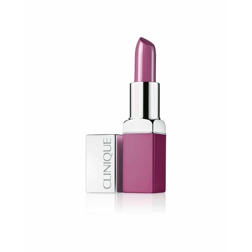 CLINIQUE Помада для губ: интенсивный цвет и уход Pop Lip Colour + Primer (16 Grape Pop) помада clinique pop lip colour primer 3 9 гр