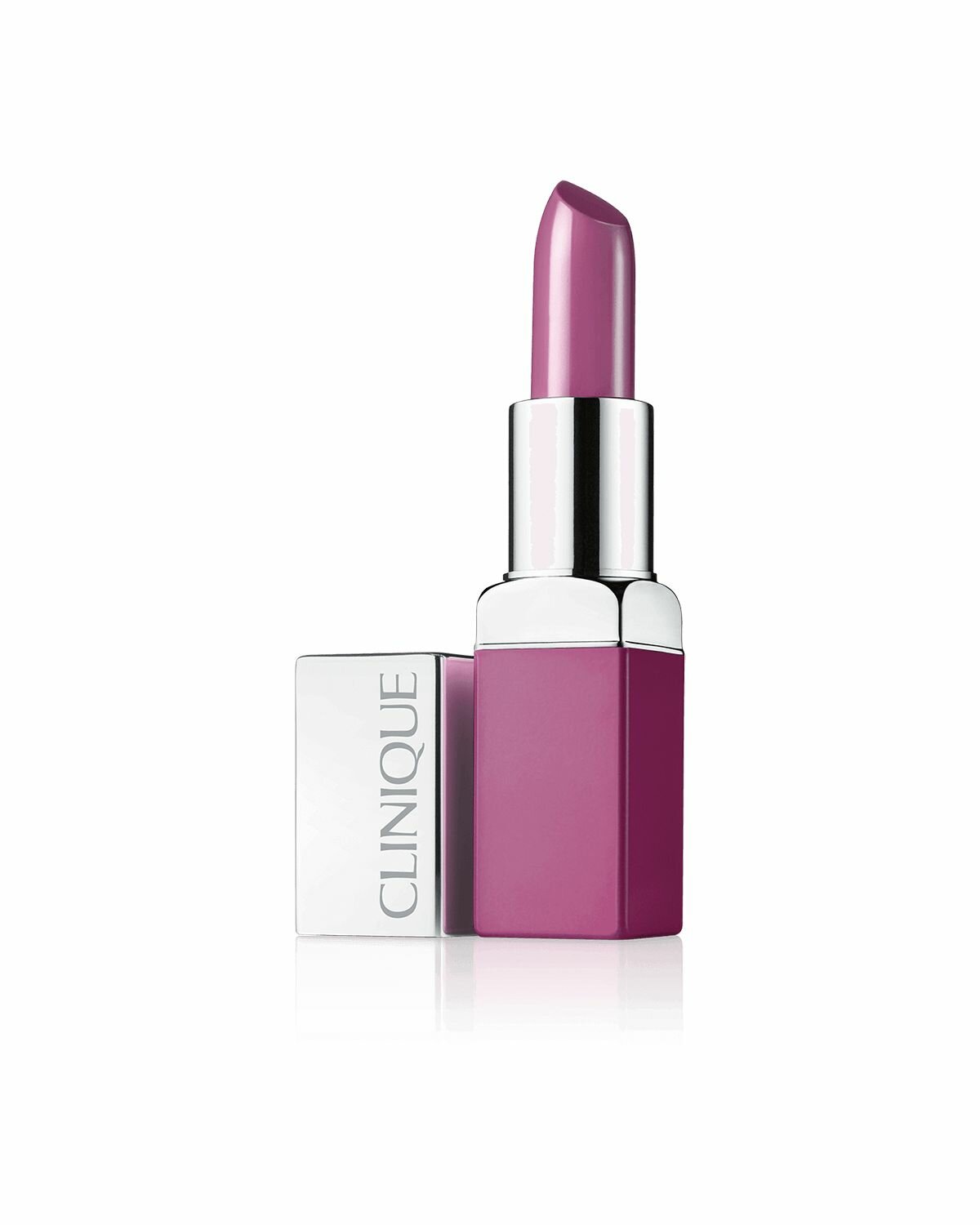 CLINIQUE Помада для губ: интенсивный цвет и уход Pop Lip Colour + Primer (16 Grape Pop)