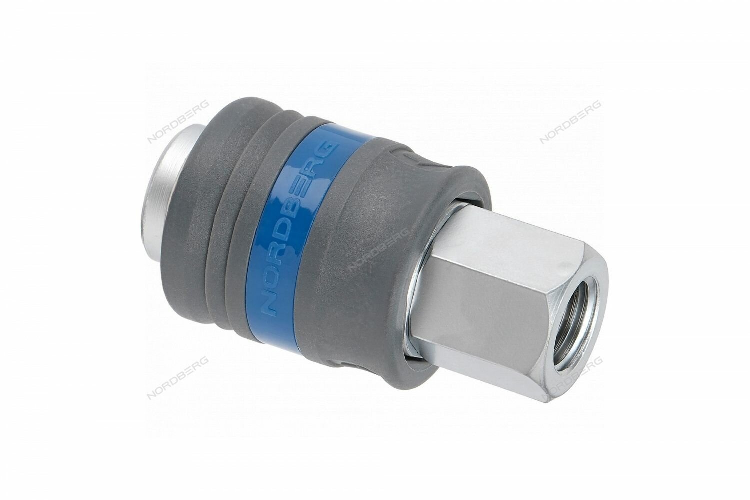 фото Разъем "мама" быстросъемный - резьба F1/4", с пластиковой муфтой NORDBERG