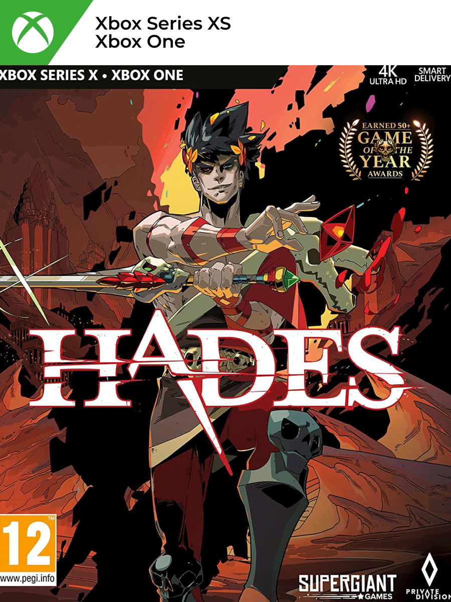 Hades для Xbox One/Series X|S, Русский язык, электронный ключ