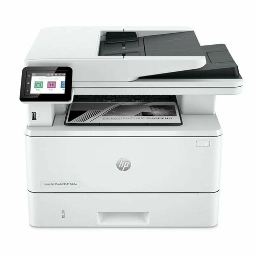 МФУ Лазерное HP LaserJet Pro 4104dw чб лазерное А4 WiFi 7052900₽