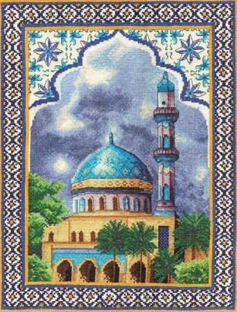Набор для вышивания крестом "Мечеть" АС-0762, 29х36 см, Panna