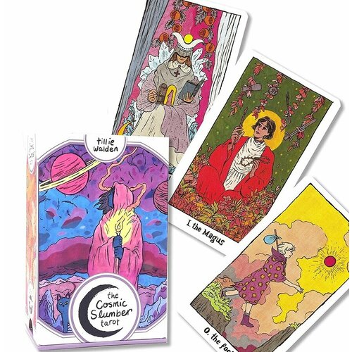 Таро космического сна / The Cosmic Slumber Tarot карты таро the cosmic slumber tarot классическая колода 78шт 100% пластик с высоким качеством печати 720dpi