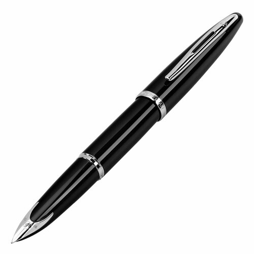 Перьевая ручка WATERMAN Carene Noir CT (S0354090),(S0354110) запасной картридж со смазкой 10252299