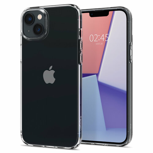 Чехол SPIGEN для iPhone 14 Plus - Crystal Flex - Прозрачный - ACS04650 чехол spigen для galaxy a72 crystal flex кристально прозрачный acs02327