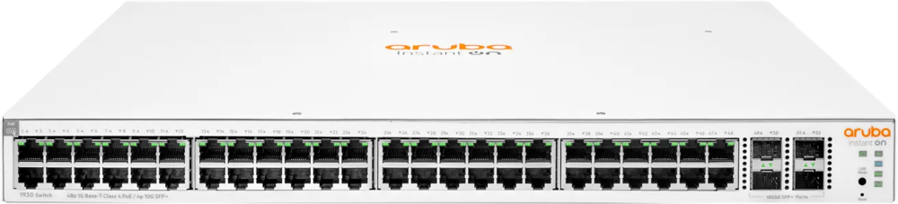 Коммутатор (свитч) HPE Instant On 1930 48G Class4 PoE 4SFP/SFP+ 370W (JL686B)