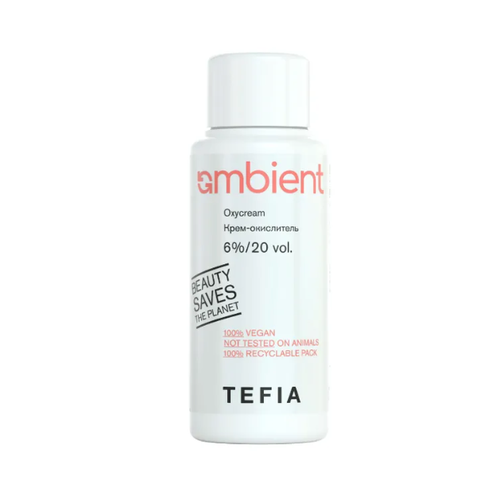 Оксид для краски для волос AMBIENT, Tefia 6% 60мл tefia крем окислитель oxycream 9% 30 vol 900 мл tefia ambient